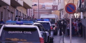 Los hechos ocurrieron el 23 de junio de 2017, en la calle Cuesta de la Viña, en el barrio del Rastro