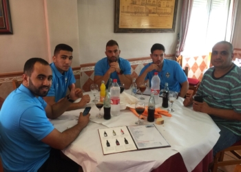 Componentes del cuerpo técnico de la escuadra de nuestra ciudad.