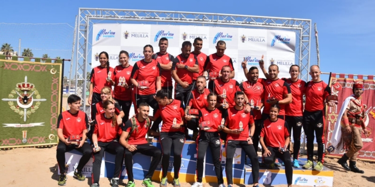 Entrega de trofeos de la Carrera Cívico-Militar II Desafío Melilla 2018