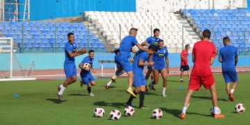 Magnífico es el ambiente que se vive en cada una de las sesiones de entrenamientos de la UD Melilla.