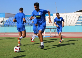 Los unionistas se ejercitaron en la jornada de ayer