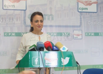 La diputada de Coalición por Melilla Dunia Almansouri, en una imagen de archivo