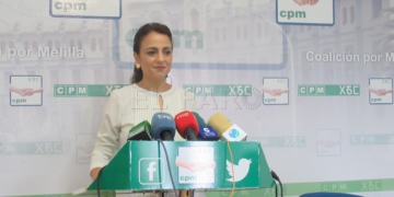 La diputada de Coalición por Melilla Dunia Almansouri, en una imagen de archivo