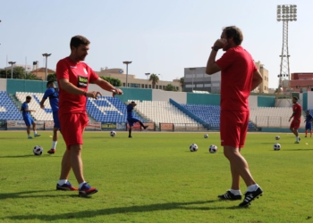 Carrión, primer entrenador del cuadro melillense.