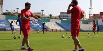 Carrión, primer entrenador del cuadro melillense.