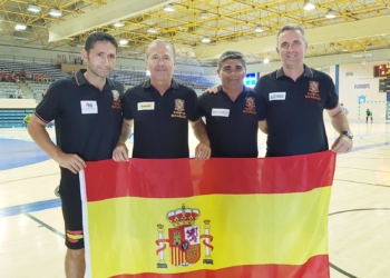Representantes del deporte melillense, en la Selección de España de Puertos.