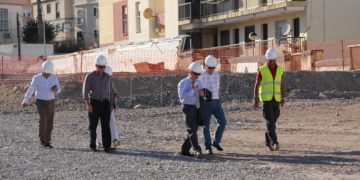 El director del Ingesa visitó las obras del nuevo hospital