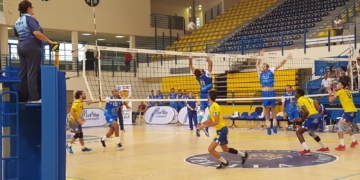 Los melillenses desplegaron un buen partido.