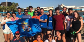 Componentes de la Federación Melillense de Tenis que se desplazaron hasta tierras murcianas