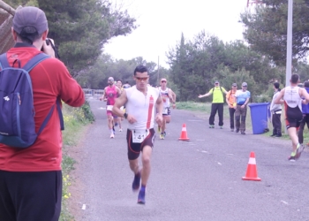 Imagen de una de las pruebas duatléticas que se disputaron en tierras melillenses.