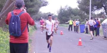 Imagen de una de las pruebas duatléticas que se disputaron en tierras melillenses.