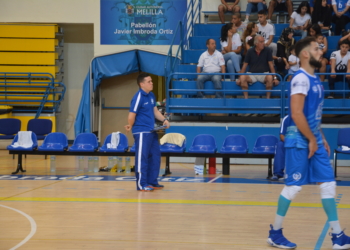 David Sánchez Flor. técnico del CV Melilla.