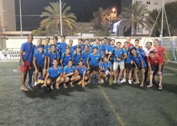 Componentes de la primera plantilla del cuadro melillense, en la presente temporada liguera.