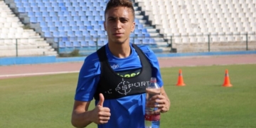 Jugador de la primera plantilla de la UD Melilla.