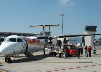 Avión de la aerolínea regional de Iberia, Air Nostrum.