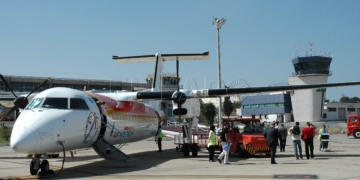 Avión de la aerolínea regional de Iberia, Air Nostrum.