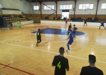 Imagen del partido disputado en la jornada de ayer