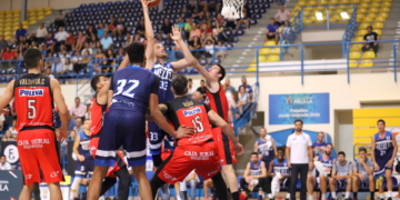 Los melillenses jugaron un partido muy serio tanto en defensa como en ataque.