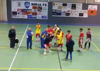 Imagen de uno de los partidos en categoría juvenil de la pasada temporada.