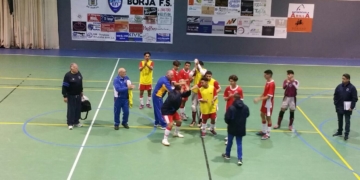 Imagen de uno de los partidos en categoría juvenil de la pasada temporada.