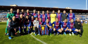 Los veteranos del Zaragoza se acuerdan de Toto