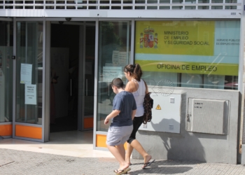 Imagen de una oficina del Servico Público de Empleo Estatal.