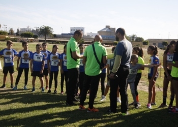 En esta primera competición se pudo ver una amplia representación del atletismo melillense