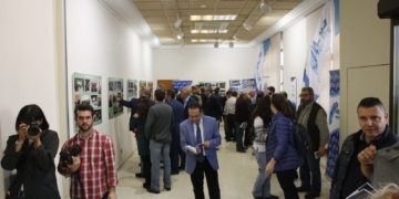 Son muchas las visitas que se están registrando, entre las que se encuentra la del presidente de la Real Federación Española de Balonmano.