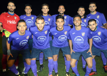 El River Melilla CF llegaba hasta tierras granadinas con los once jugadores titulares y tan solo dos suplentes.