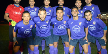 El River Melilla CF llegaba hasta tierras granadinas con los once jugadores titulares y tan solo dos suplentes.