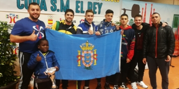 Integrantes del LPV Melilla que participaron el pasado fin de semana en la LXII Copa de Su Majestad el Rey que se disputó en Madrid.