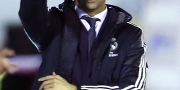 Solari, entrenador del Real Madrid.