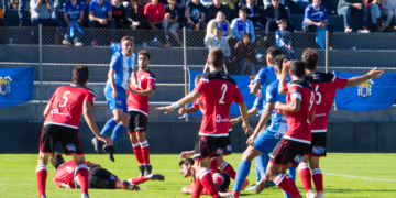 Los melillenses aguantaron a la perfección las embestidas malagueñas