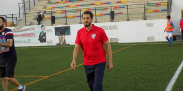 Marzo Mohamed, primer técnico del cuadro del River Melilla.