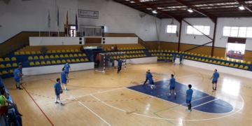 Imagen del último partido de los melillenses.