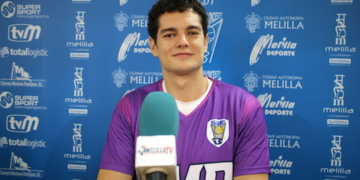 Juan Rubio, en la rueda de prensa oficial del club.
