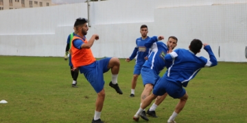 Uno de los grupos que trabaja semanalmente en las instalaciones del Anselmo Pardo.