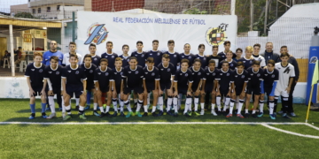 Preseleccionados del combinado Sub-16 de la Federación Melillense de Fútbol.