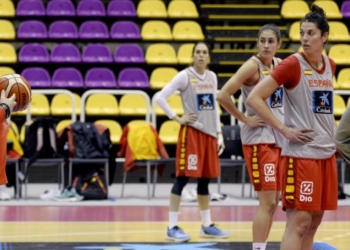 Entrenamiento del cuadro nacional.