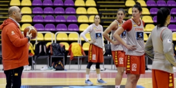 Entrenamiento del cuadro nacional.