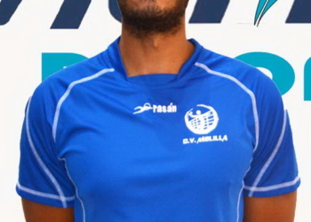 Najari Fernandez, jugador del CV Melilla.
