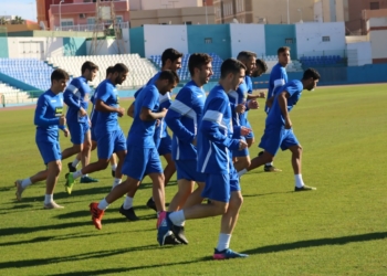 Los jugadores de la plantilla azulina quieren finalizar el año 2018 con una victoria frente al Real Murcia de Manolo Herrero.