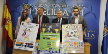 Carteles de los tres próximos eventos deportivos que se van a llevar a cabo durante las fiestas navideñas.