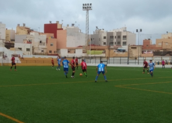 El CF Rusadir empató con la escuadra malagueña en el partido disputado en La Espiguera.