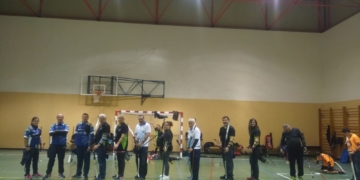 Arqueros que tomaron parte en la última tirada de 2018.