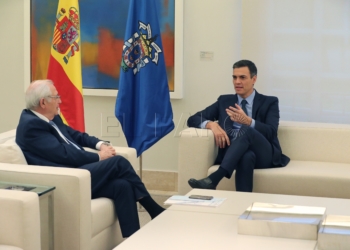 Imbroda y Pedro Sánchez repasan los temas más importantes para Melilla