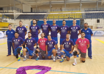 Componentes de la primera plantilla del CV Melilla en la presente temporada liguera.