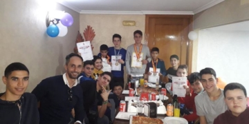 Imágenes del Campeonato de España y de la celebración de la medalla conseguida.