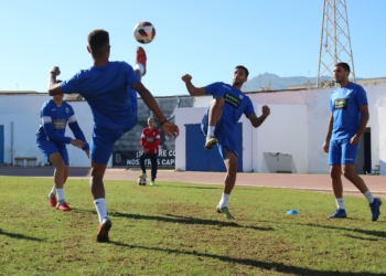 El buen ambiente es la principal característica en cada una de las sesiones de entrenamientos.