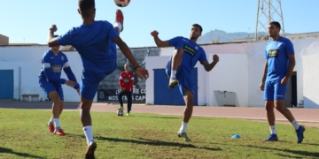 El buen ambiente es la principal característica en cada una de las sesiones de entrenamientos.